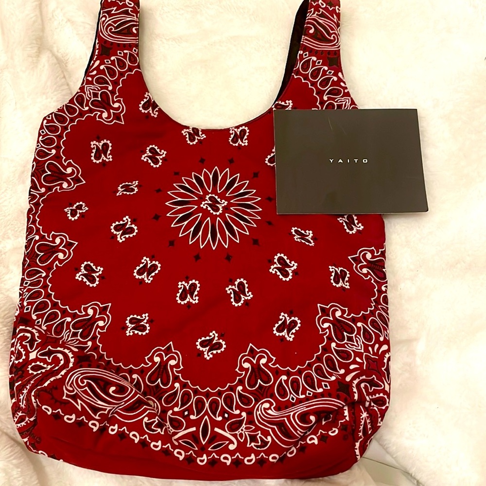 Carlton Yaito paisley bag